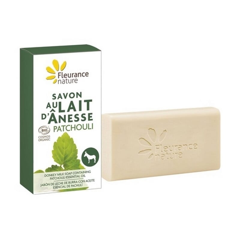 Jabón Leche De Burra Con Pachouli Bio 100g de Fleurance Nature