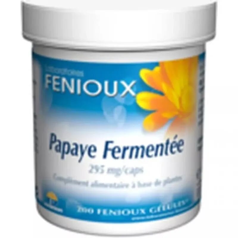 Papaya Fermentada 200 Caps