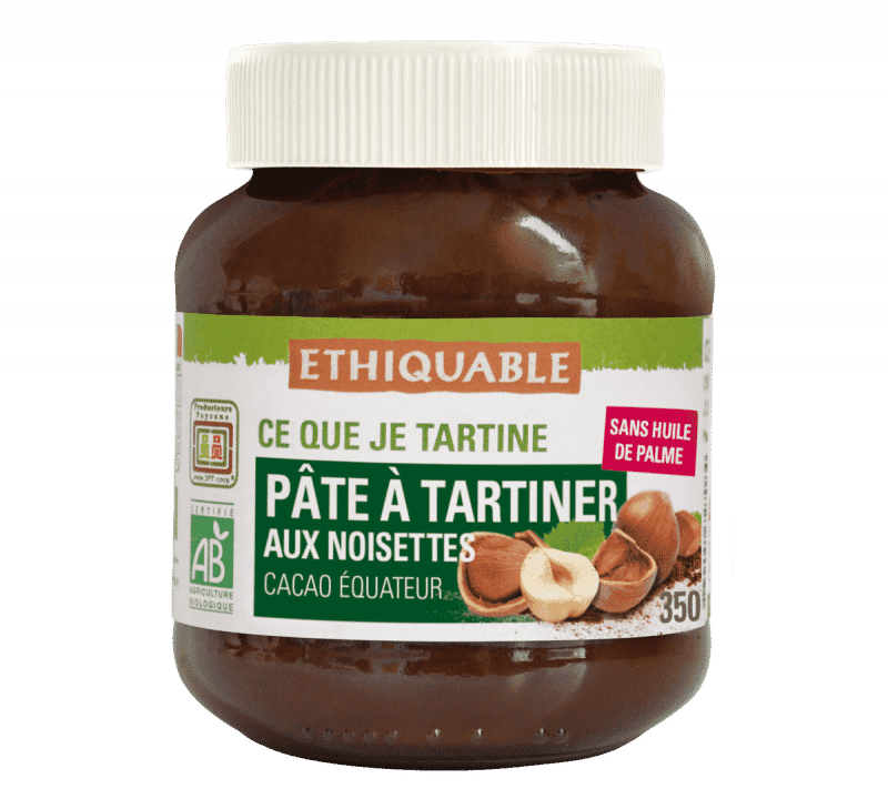 Crema De Cacao Y Avellanas Bio 350g