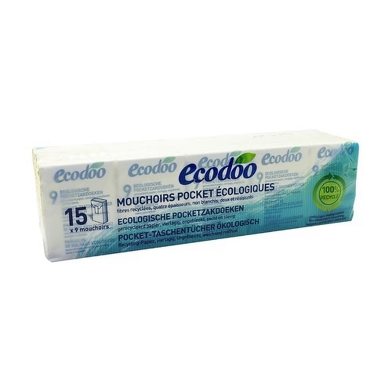 Pañuelo Bolsillo Fibra 100 Eco 15 Uds