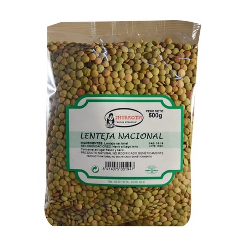 Lentilles Nationales 500g