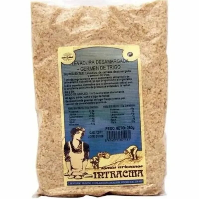 Levadura De Cerveza Germen Trigo Copos 250g de Intracma
