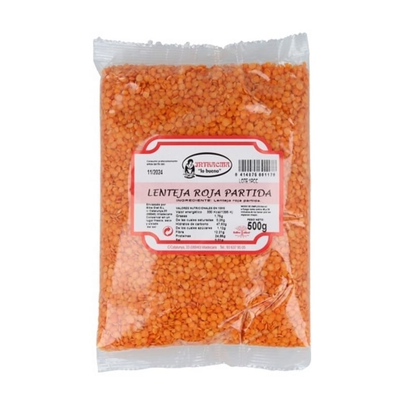 Lentilles Rouges Cassées 500g