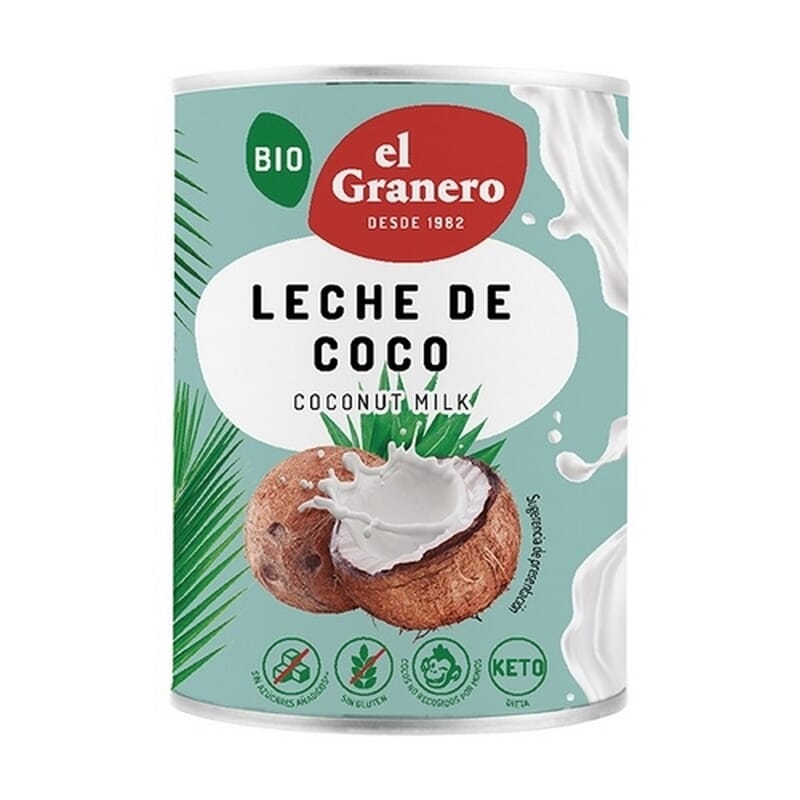 Leche De Coco Bio 400 ml de El Granero Integral
