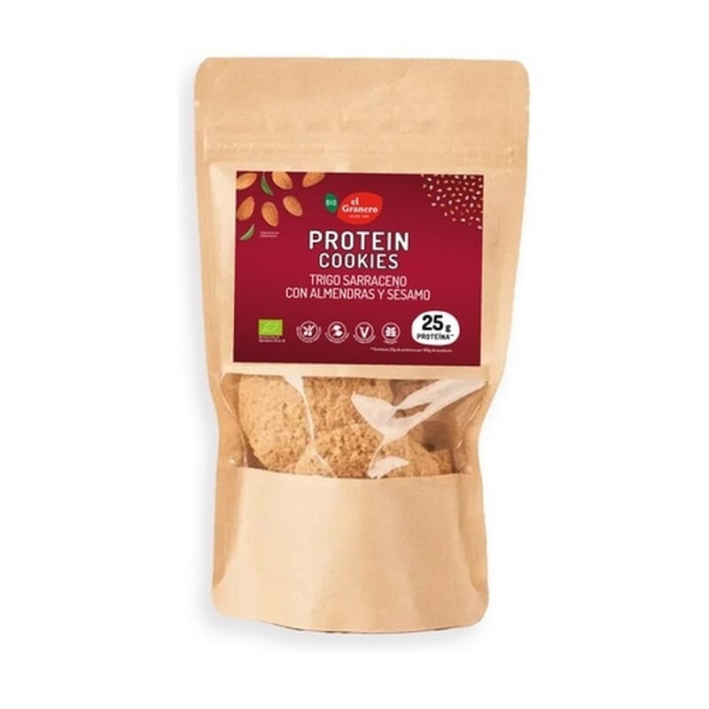 Cookies Protein Almendra Sesamo Eco 130g