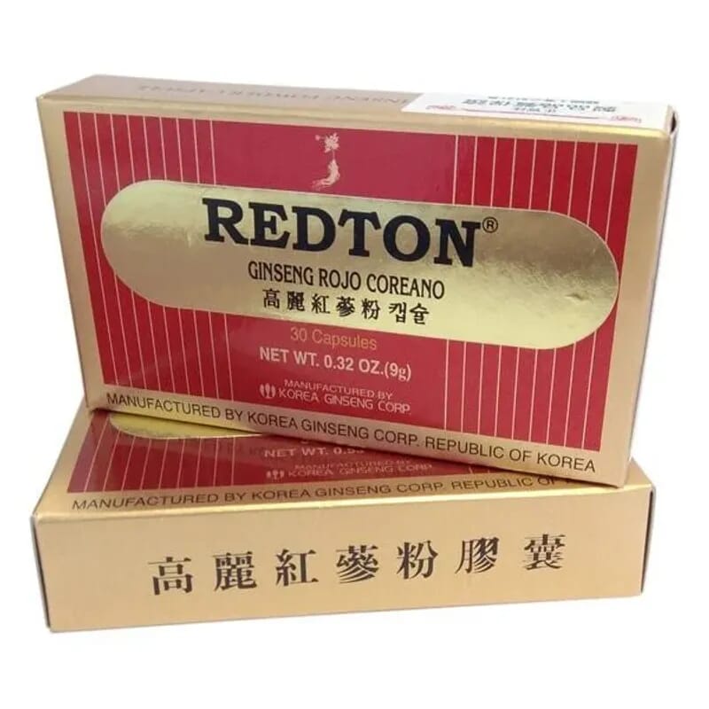 Redton Ginseng Rouge Coréen 30 Gélules