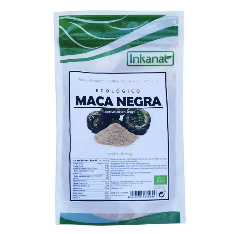 Maca Negra En Polvo Eco 150g de Inkanat