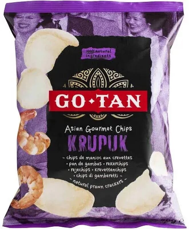 Pain Crevettes Chips Croustillantes Go Tan 50g