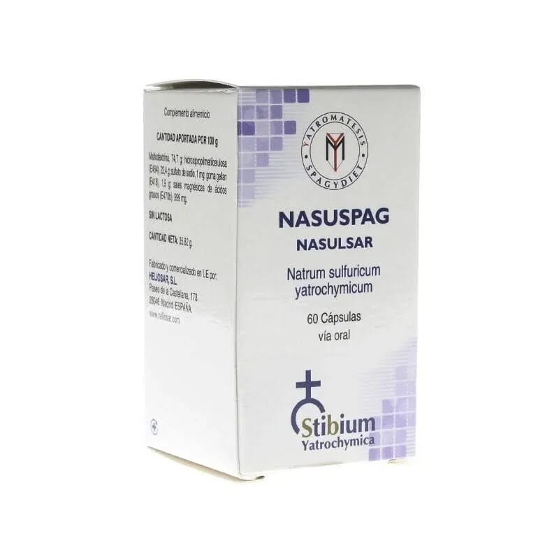 Nasuspag 60 Caps de HELIOSAR