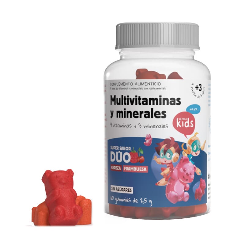 Senda Kids Multivitaminas y Minerales Gummies 60 Gominolas
