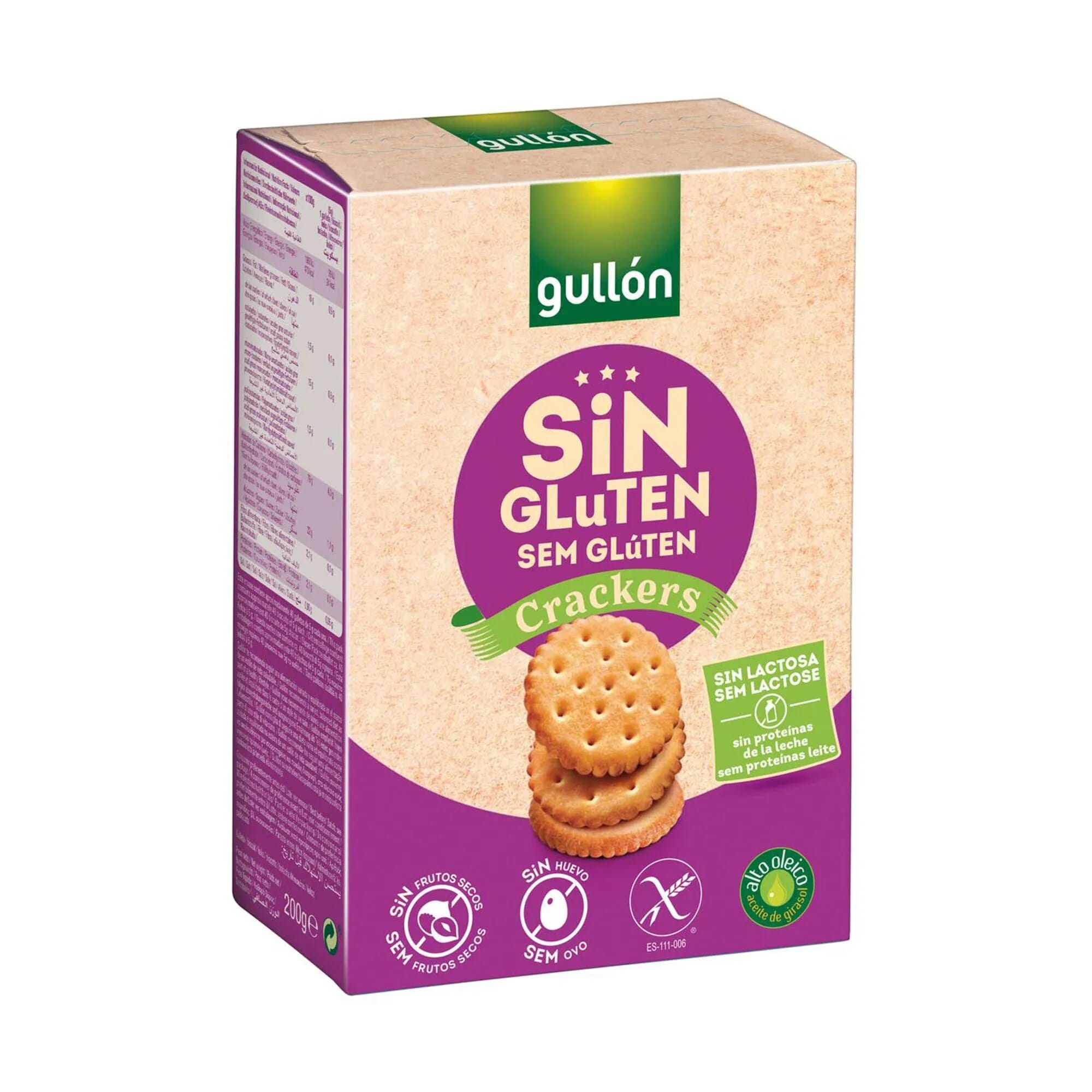 Crackers Sans Gluten Vegan Sans Lactose 200g