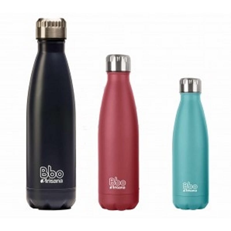 Botella Bbo Termo Acero Inoxidable Azul 750 ml
