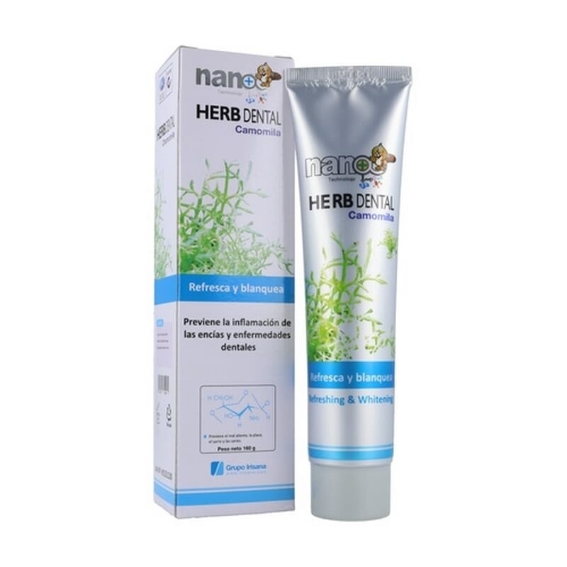 Dentífrico Camomila Nano Herbdental 160g