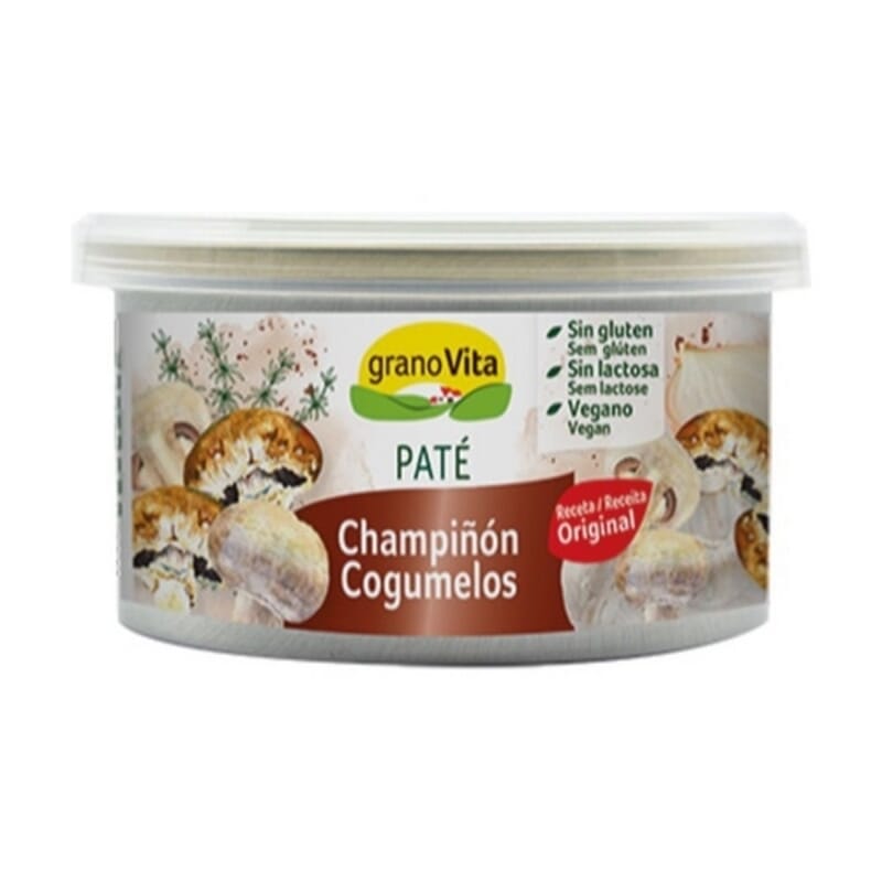 Paté Pilz Dose Glutenfrei Vegan 125g