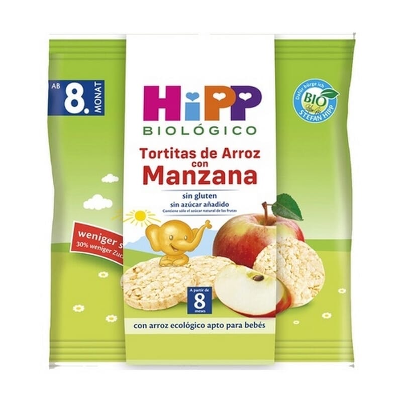 Tortitas De Arroz Con Manzana 8 Meses Bio 30g