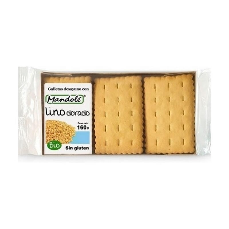 Galletas Desayuno Con Lino Dorado Sin Gluten 185g