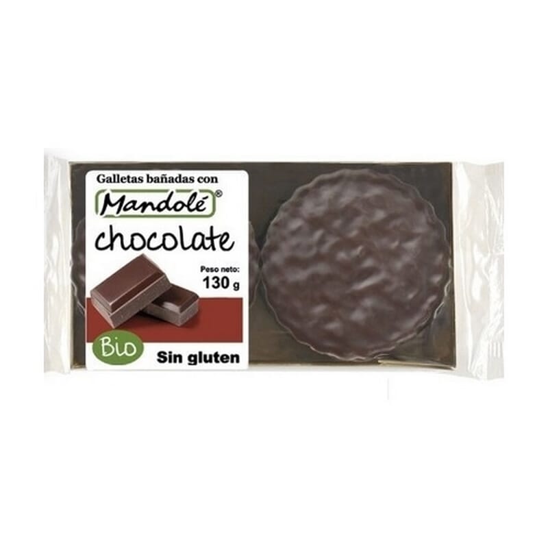Galletas Bañadas Con Chocolate Sin Gluten 130g