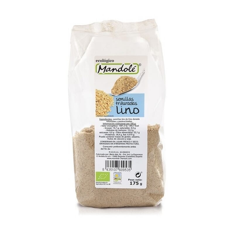 Semillas De Lino Dorado Triturado Bio 175g