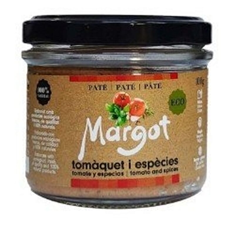 Paté De Tomate Y Especias Sin Gluten Vegan 100g