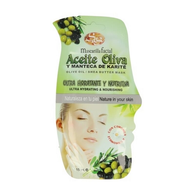 Maschera Facciale Olio d'Oliva e Karité 15 ml