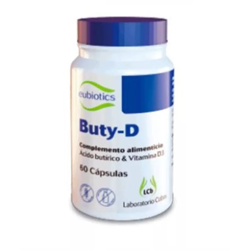 Eubiotika Buty-D Buttersäure & Vitamin D3 60 Caps