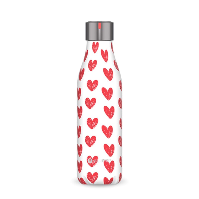Botella Acero Inoxidable Corazón 500 ml