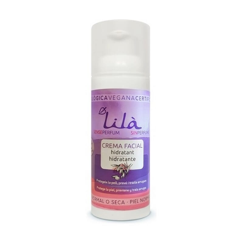 Crema Antiarrugas Facial Sin Perfume 50 ml de Lila