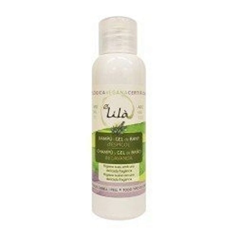 Shampooing Gel Douche de Lavande Eco 100 ml