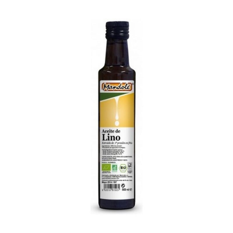 Aceite De Lino Dorado Bio 500 ml de Mandolé