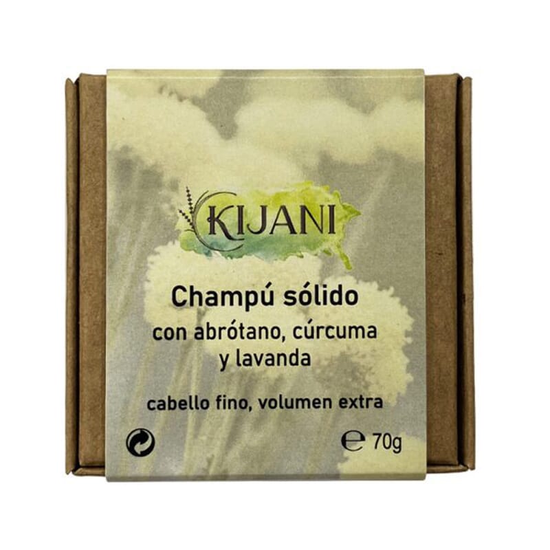 Champú Sólido Cabello Fino Jengibre Eco 70g