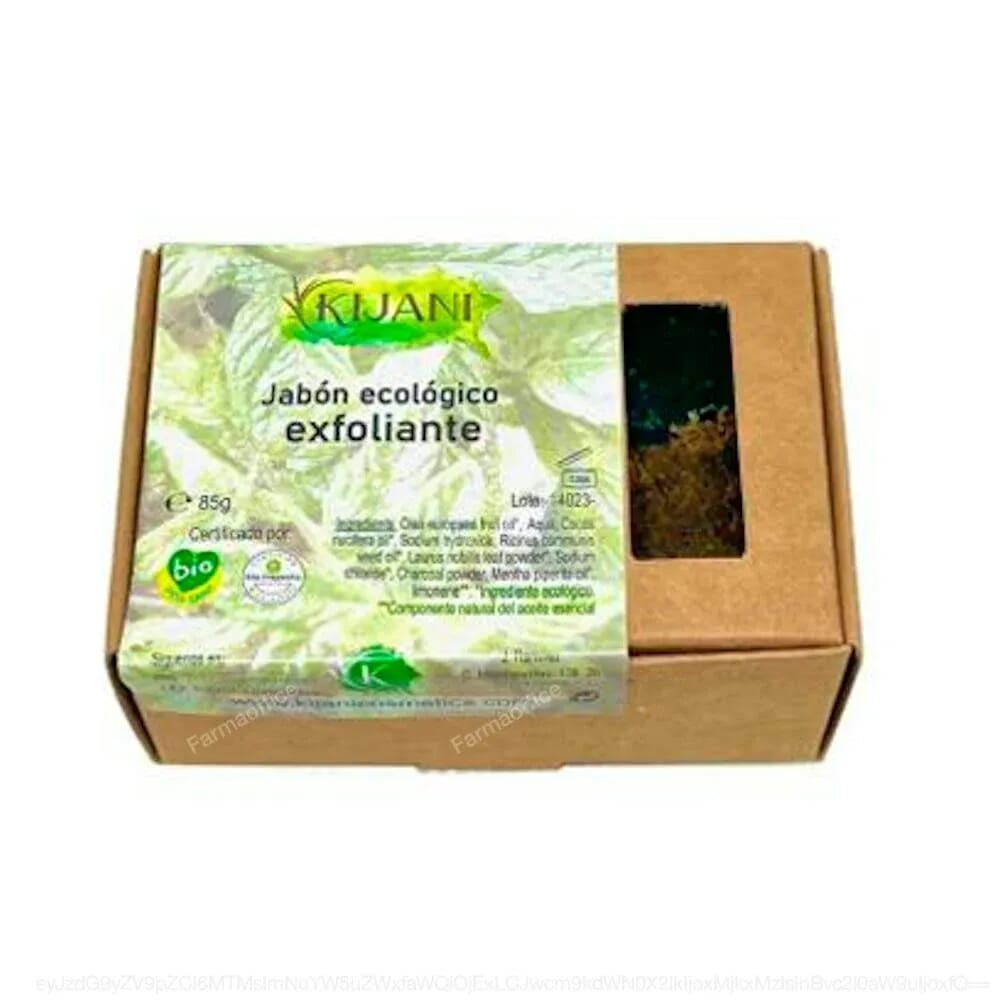 Jabón Sólido Exfoliante Carbón Activo Eco 85g