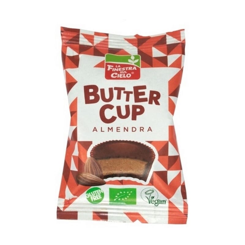 Snack Butter Cup Mandorla Eco Senza Glutine 25g