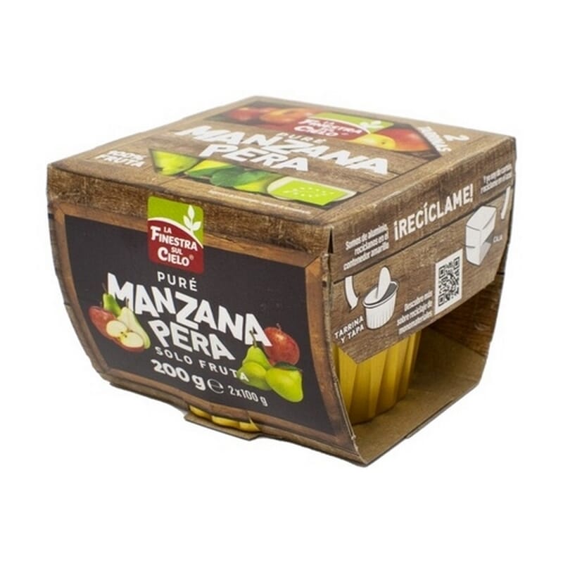 Puré Manzana Pera Eco 2 Uds 100 g