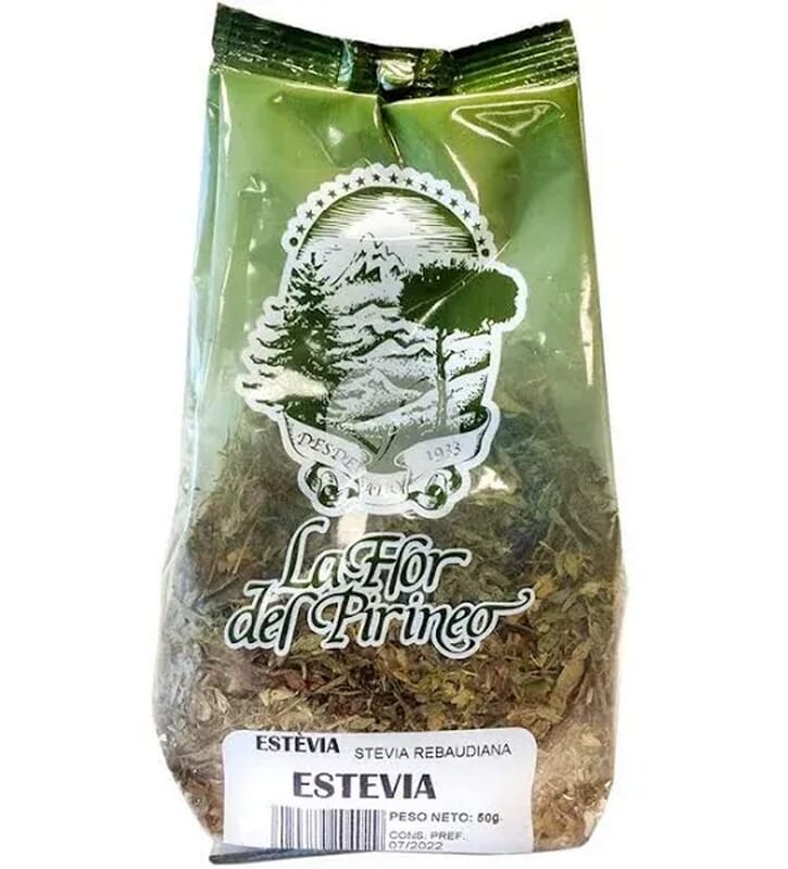Stevia Planta Cortada 50g de La Flor Del Pirineo
