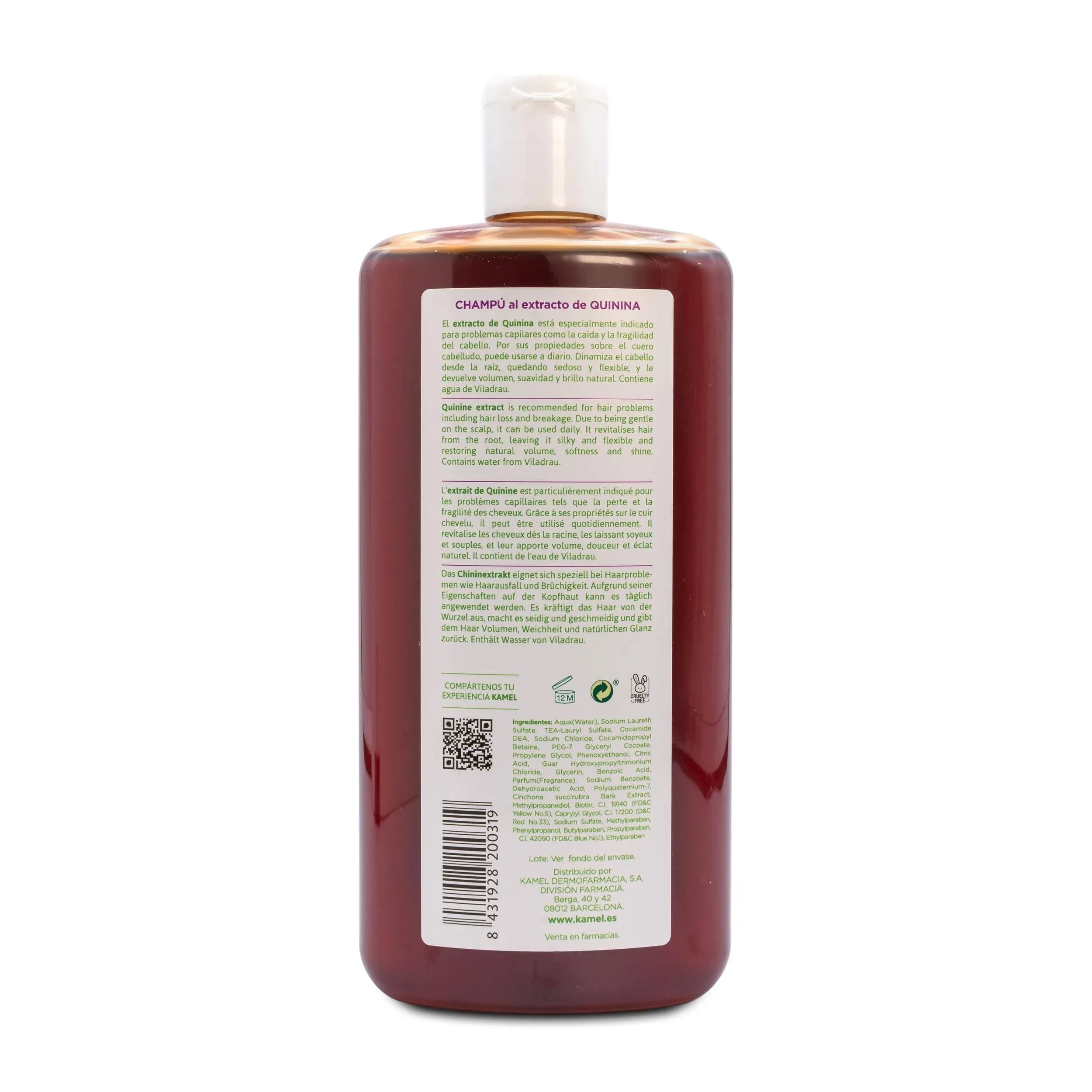 Champú Quinina 500 ml