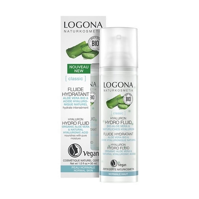 Fluido Hidratante Aloe Vera Y Ácido Hialurónico Bio 30 ml
