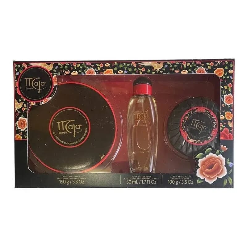 Pack Talquera Eau De Toilette Y Jabón Maja 3 Uds   de Maja