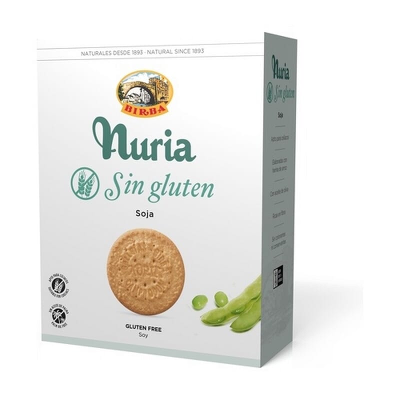 Galletas Con Soja Sin Gluten 420g de Nuria