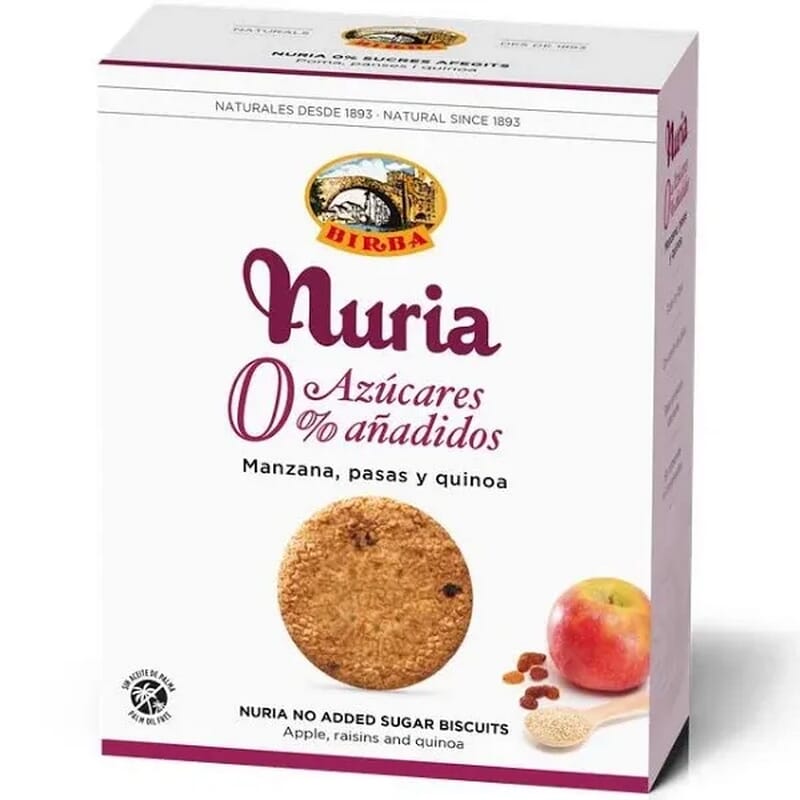 Apfel Rosinen und Quinoa Kekse 270g