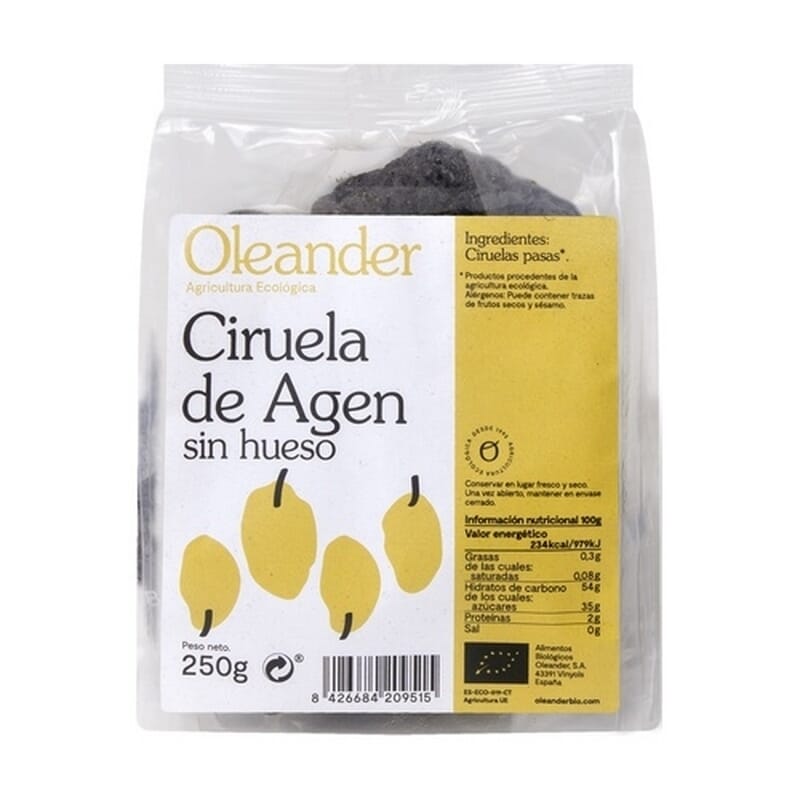 Prugne di Agen Senza Nocciolo Eco 250g