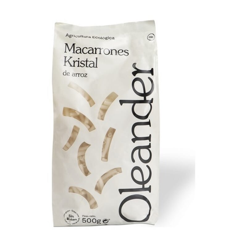 Macarrones De Arroz Pasta De Cristal Sin Gluten 500g