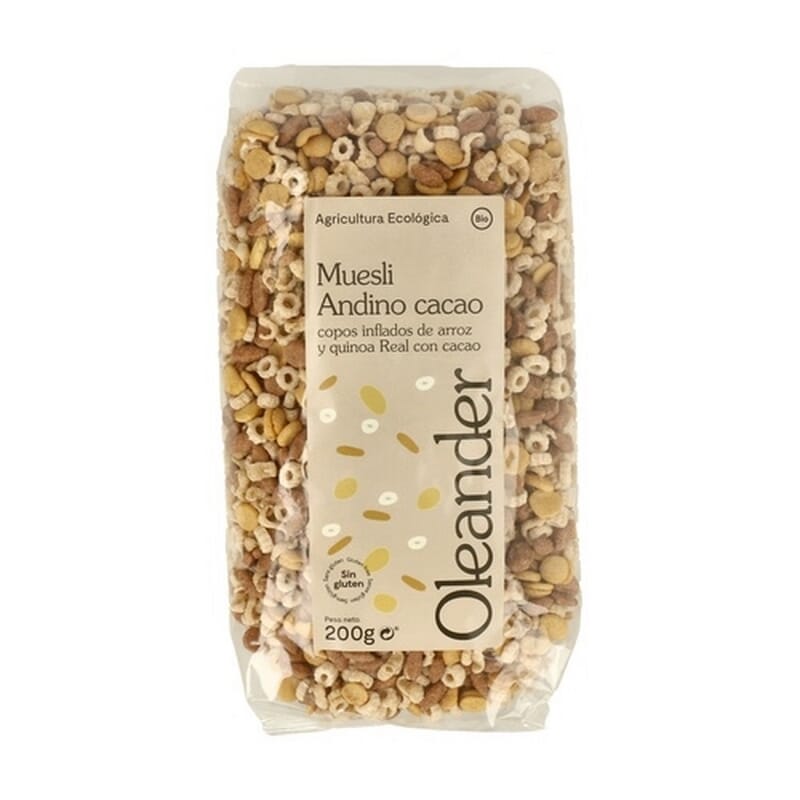 Muesli Andino Cacao Sin Gluten 200g