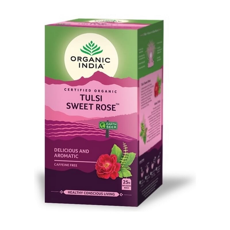 Tulsi Sweet Rose Infusion Eco 25 Uds