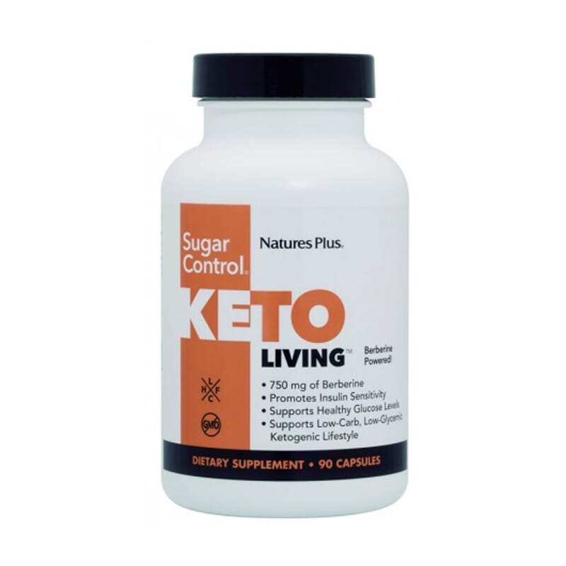 Living Sugar Control Keto Vegan 90 Caps