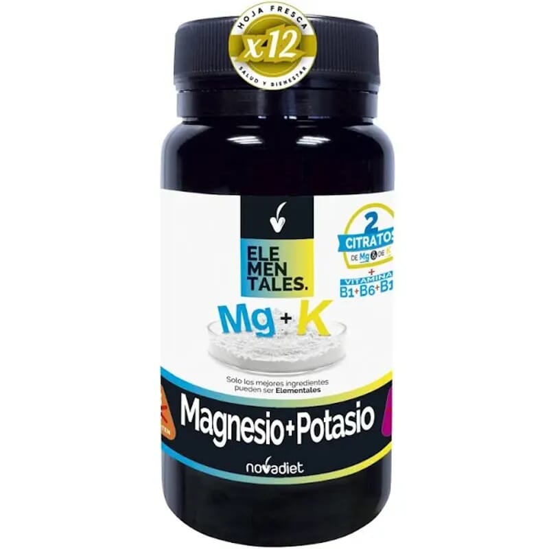 Elementales Magnesio + Potassio 60 Tabs