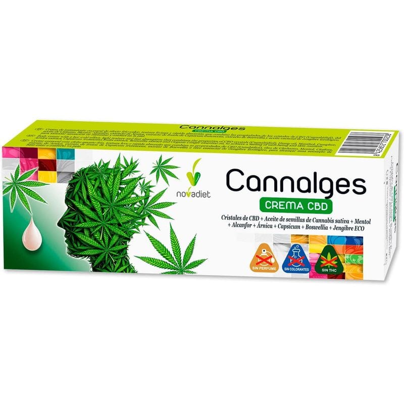 Cannalges CBD Crema 60 ml de Novadiet