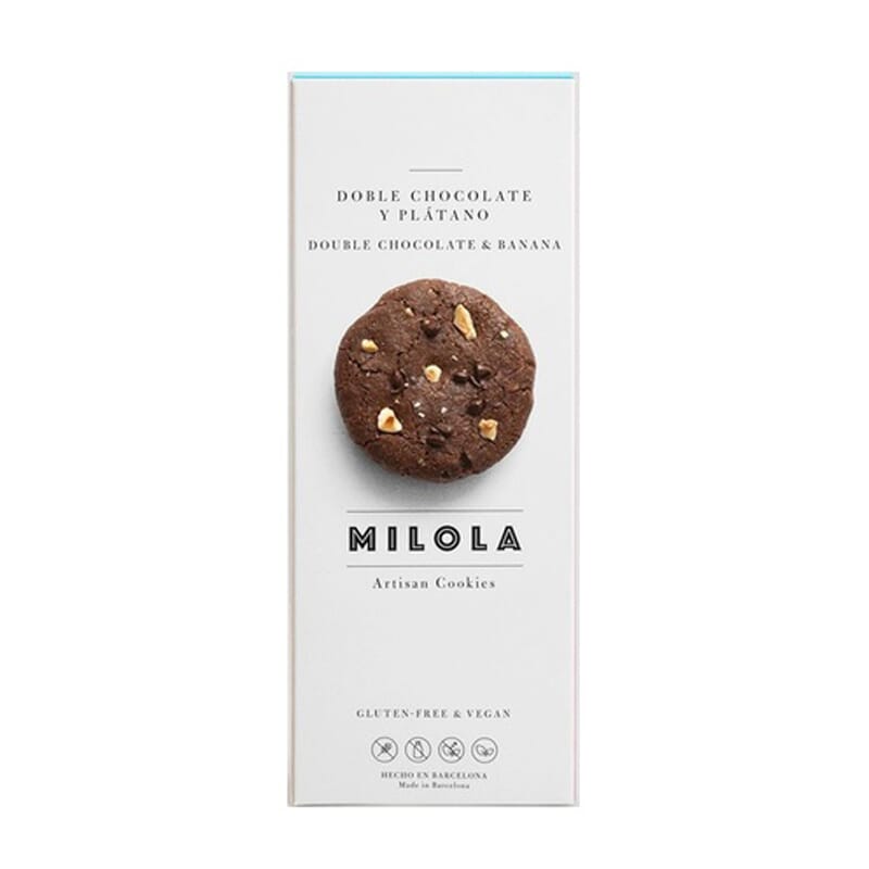 Biscuits Double Chocolat et Banane 140g