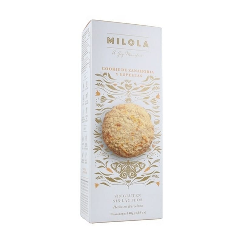 Biscuits d'Épices à la Carotte Sans Gluten 140g