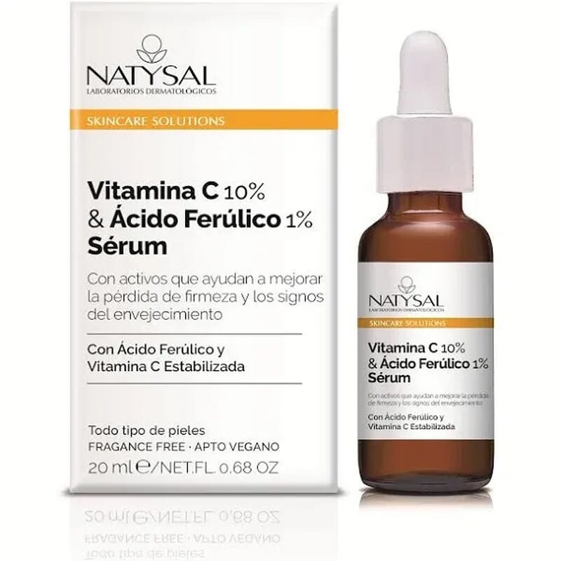Vitamina C Ácido Ferúico Sérum 20 ml de Natysal