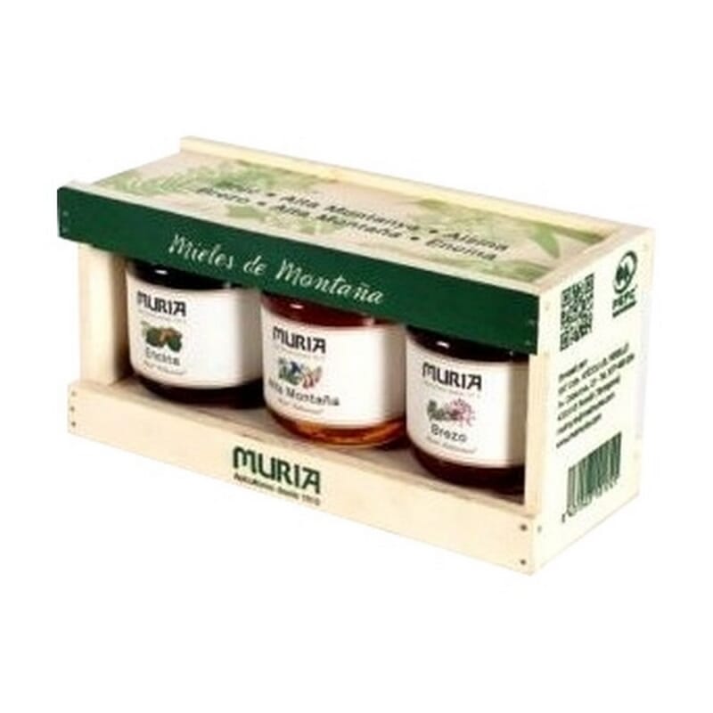 Pack Mieles De Alta Montaña 3 Uds 250 g